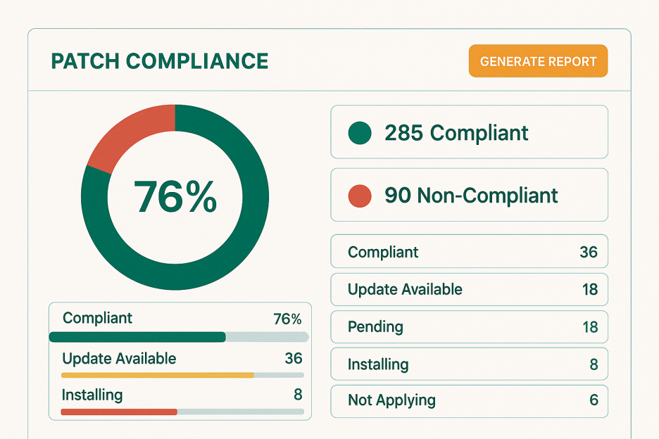 Patch compliance and status